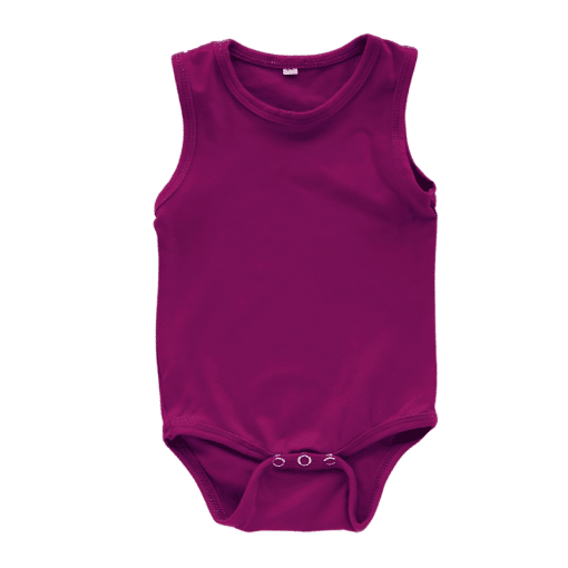 Berry Sleeveless Bodysuit