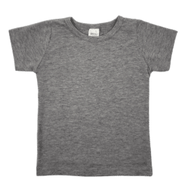 Dark Frosted Grey Basic Tee