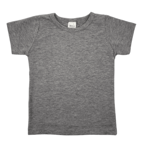 Dark Frosted Grey Basic Tee
