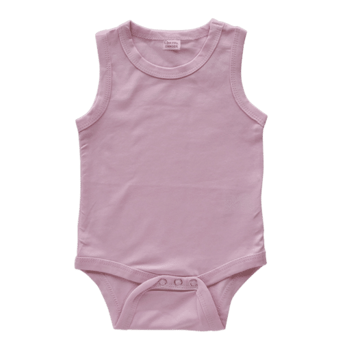 Dusty Pink Sleeveless Bodysuit