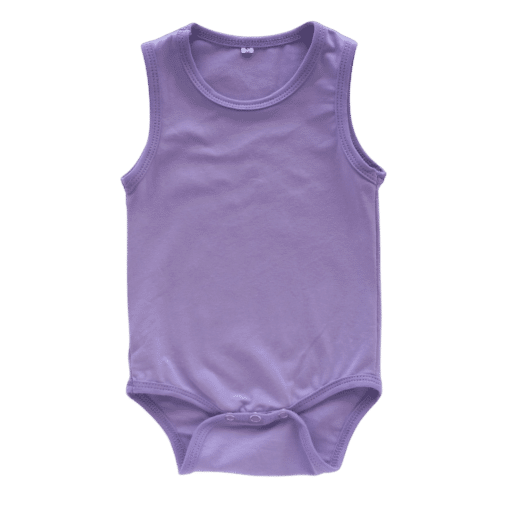 Lavender Sleeveless Bodysuit