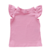 Bubblegum Pink Sleeveless Flutter Top