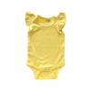 Butter Yellow Basic Sleeveless Fluttersuit / Onesie