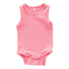 Coral Sleeveless Bodysuit