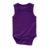 Dark Purple Sleeveless Bodysuit / Onesie