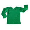 Forest Green Long Sleeve Basic Top