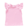 Icy Pink Sleeveless Flutter Top