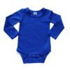 Royal Blue Long Sleeve Basic Bodysuit / Onesie